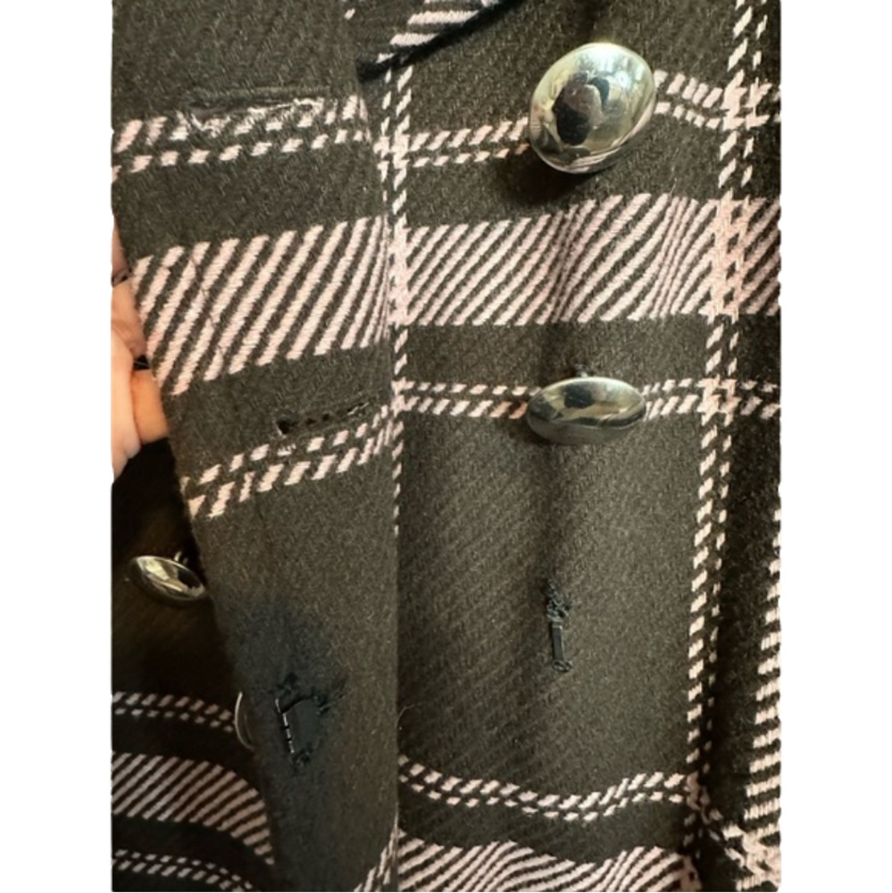 Autre Ton Wool Trench Coat UK Size 44 in Excellent Condition - Picture 7 of 8
